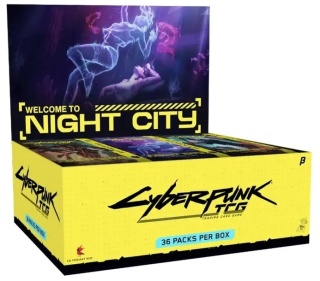 Cyberpunk TCG - BETA Booster Box (36x booster) eng