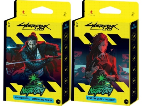 Cyberpunk TCG: Starter Deck - The Heist+Embracing Power