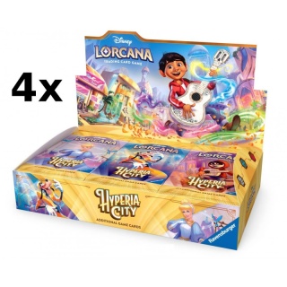 Disney Lorcana: Hyperia City (Set14) (4szt) Case (4x24boostery)