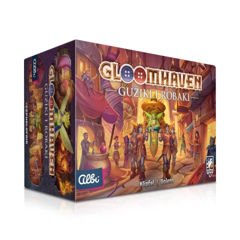 Gloomhaven. Guziki i robaki + Pakiet promocyjny nr 1