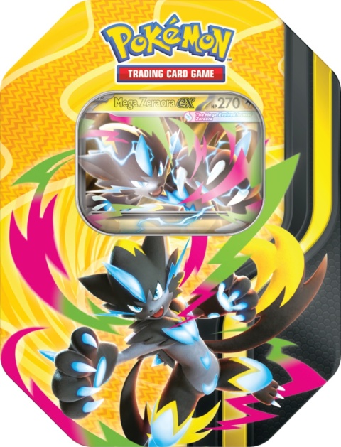Pokemon TCG: Mega Forces Tin - Mega Zeraora ex