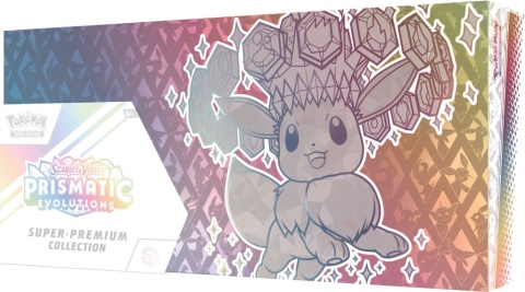 Pokemon TCG Scarlet and Violet Prismatic Evolutions Super Premium Collection